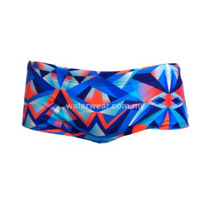 FUNKY TRUNKS Mens Sidewinder Trunks - Mad Mirror 