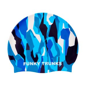 FUNKY TRUNKS Silicone Swim Cap - Chaz Michael 