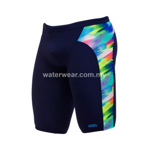 FUNKY TRUNKS Mens Training Jammers - Streaky Strokes 