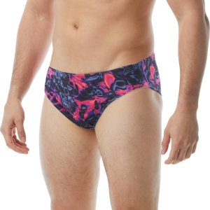 TYR Mens Spirit Fire Racer Trunks 