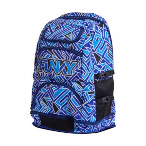 FUNKY Elite Squad Backpack - Blue Bits 