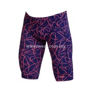 FUNKY TRUNKS Boys Training Jammers - Serial Texter