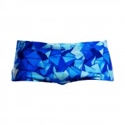 FUNKY TRUNKS Boys Sidewinder Trunks - Try Blue