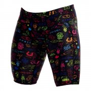 FUNKY TRUNKS Boys Training Jammers - Doodles